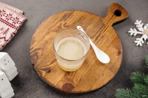 Новогодний печеночный торт