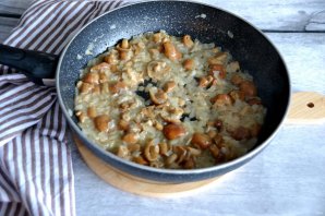 Опята с картошкой в духовке Опята с картошкой в духовке