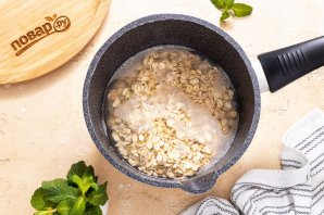 Овсяная каша на воде Овсяная каша на воде