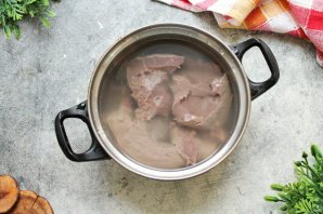 Печень по-корейски Печень по-корейски