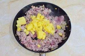 Пирог с мясом на кефире Пирог с мясом на кефире