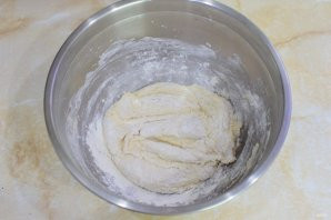 Пирог с мясом на кефире Пирог с мясом на кефире