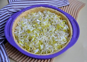 Пирог с сыром и луком-порей Пирог с сыром и луком-порей