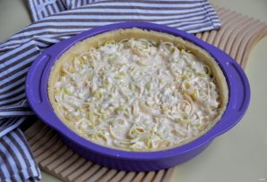 Пирог с сыром и луком-порей Пирог с сыром и луком-порей