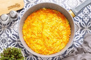 Рис с морковью и луком Рис с морковью и луком