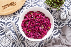 Салат из вареной свеклы Салат из вареной свеклы