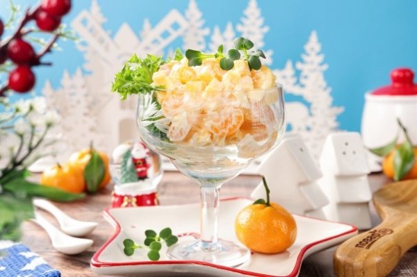 Салат "Мандариновый шок" Салат "Мандариновый шок"