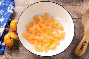 Салат "Мандариновый шок" Салат "Мандариновый шок"