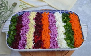 Салат "Радуга"