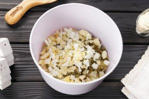 Салат "Шапочка Деда Мороза" Салат "Шапочка Деда Мороза"