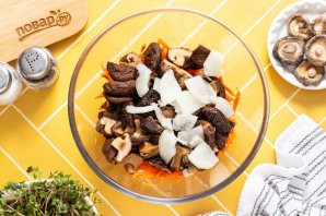 Шиитаке по-корейски Шиитаке по-корейски