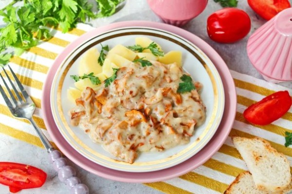 Соус из лисичек Соус из лисичек