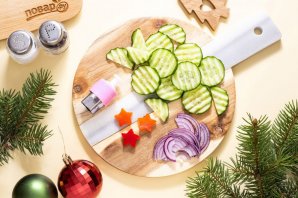 Тосты "Елочки" Тосты "Елочки"