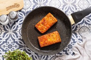 Веганский лосось из тофу