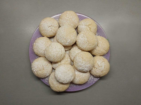 Лимонное печенье