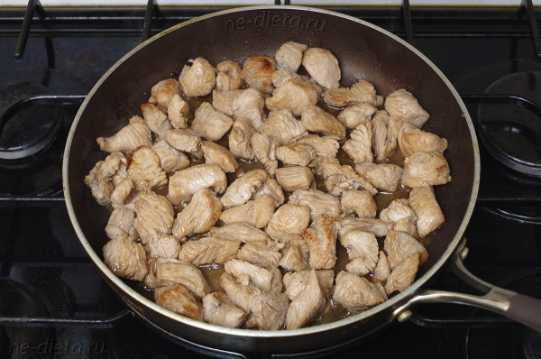 Поджарка из индейки