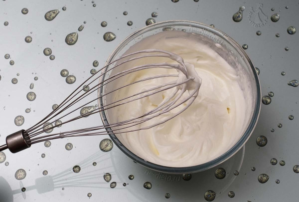 Шоколадный рулет со сливочным кремом