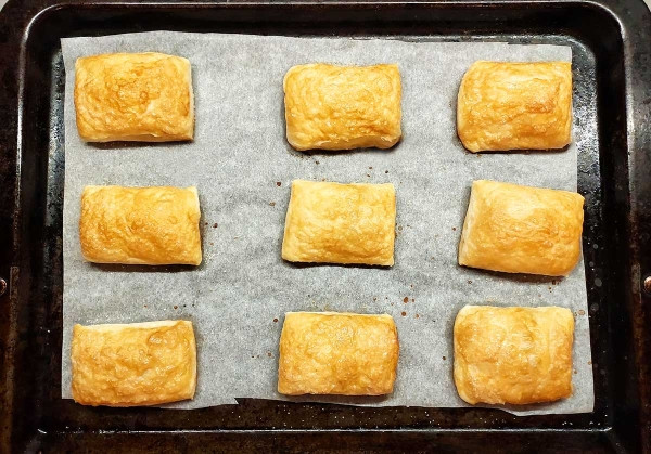 Слоеные язычки