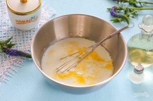 Блинный торт с заварным кремом