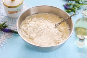 Блинный торт с заварным кремом