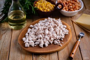 Буррито поджаренный на сковороде