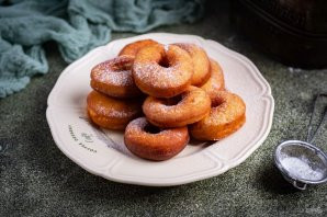 Быстрый рецепт пончиков