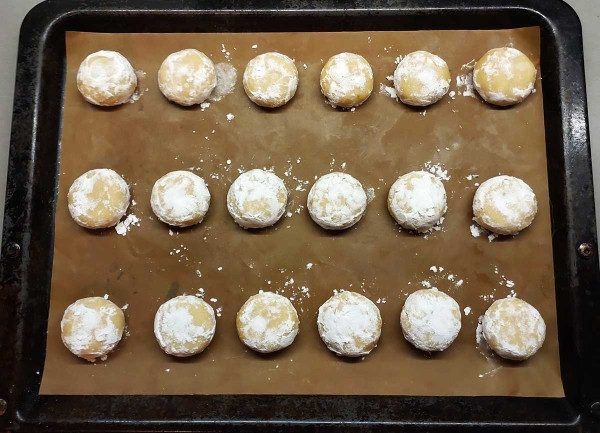 Лимонное печенье