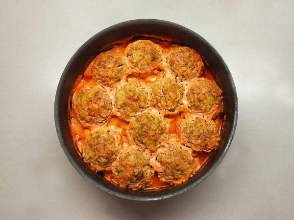 Ленивые голубцы в духовке