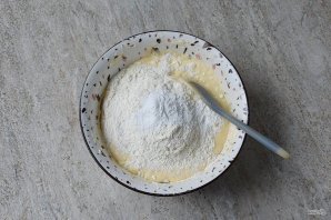 Домашний кекс с творогом