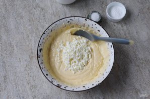 Домашний кекс с творогом