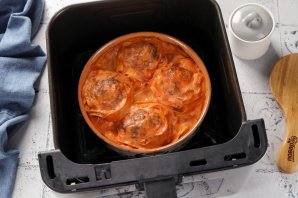 Гнёзда в аэрогриле