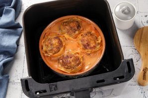 Гнёзда в аэрогриле