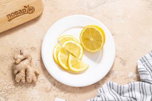 Имбирный чай с медом и лимоном