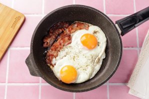 Яичница с беконом