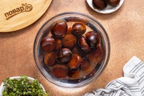 Каштаны в аэрогриле