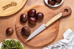 Каштаны в аэрогриле