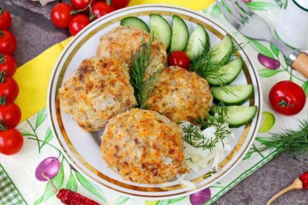 Котлеты из говядины в духовке