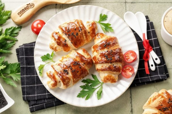 Круассаны с ветчиной Круассаны с ветчиной