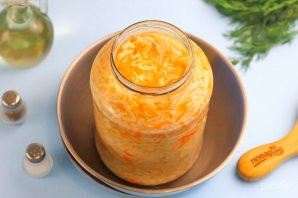 Квашеная капуста хрустящая