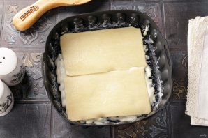 Лазанья, приготовленная в аэрогриле