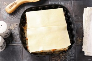 Лазанья, приготовленная в аэрогриле