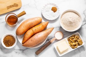 Маффины с бататом