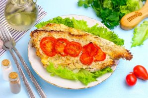 Минтай в фольге в духовке