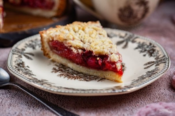 Пирог с ягодной начинкой, которая не течет