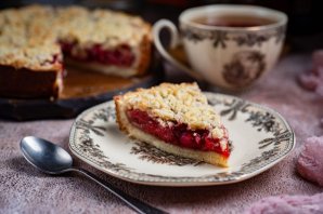 Пирог с ягодной начинкой, которая не течет