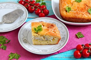 Пирог с палтусом Пирог с палтусом