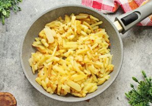 Подосиновики с картошкой Подосиновики с картошкой