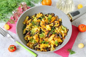 Подосиновики с картошкой Подосиновики с картошкой