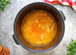 Рис с мясом в мультиварке