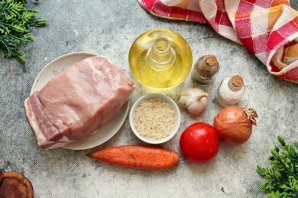 Рис с мясом в мультиварке